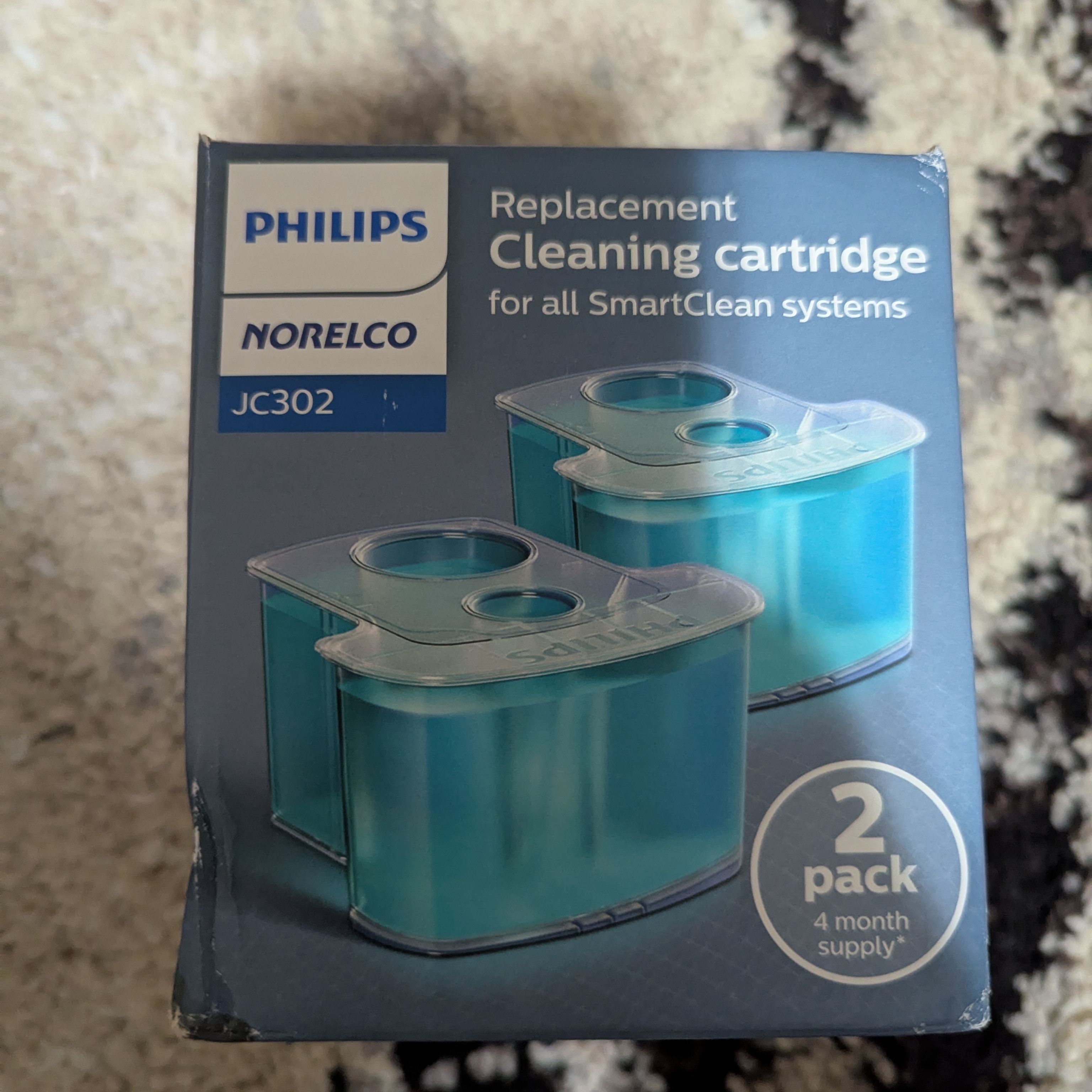Philips Norelco Cleaning Cartridge 2Pack Philips Norelco Cleaning Cartridge 2Pack